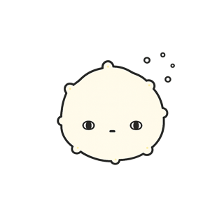 なぐさめのキャラクター ぽとり胞子ちゃん